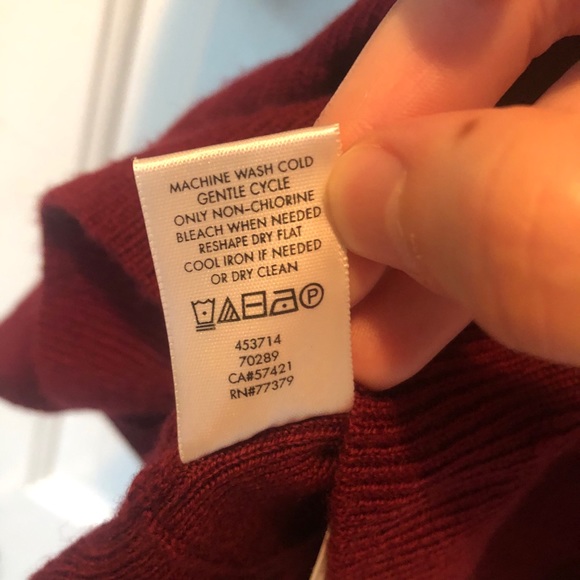 Ann Taylor Wool Peplum Sweater - Picture 7 of 9